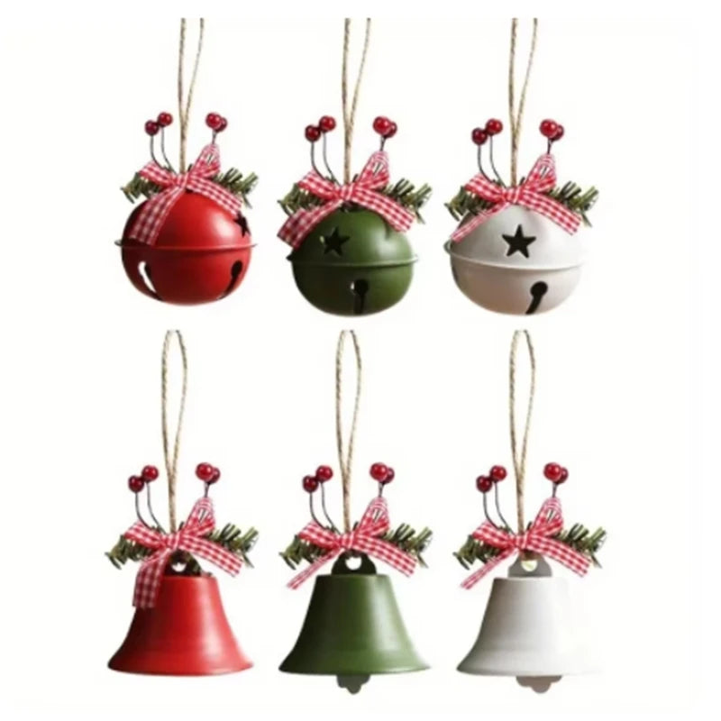 Weihnachtsglocke, Weihnachtsbaum-Anhänger, Dekoration, Metallglocke, Weihnachtsdekoration, Neujahrsgeschenke, Weihnachtsdekoration für Zuhause 2025,