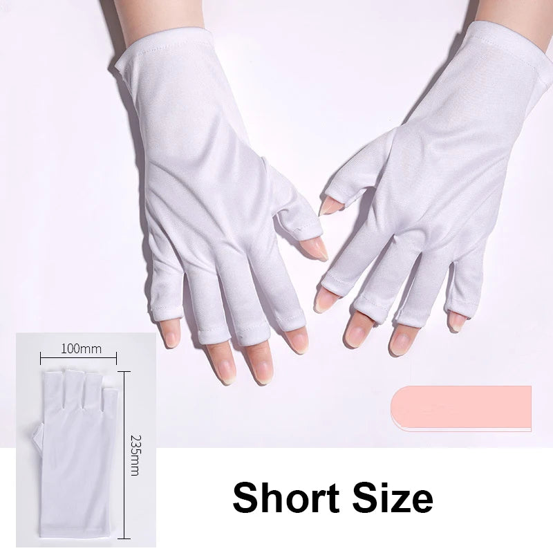Choice UV Schutzhandschuhe - Anti UV 2er Set M L Für Nägel