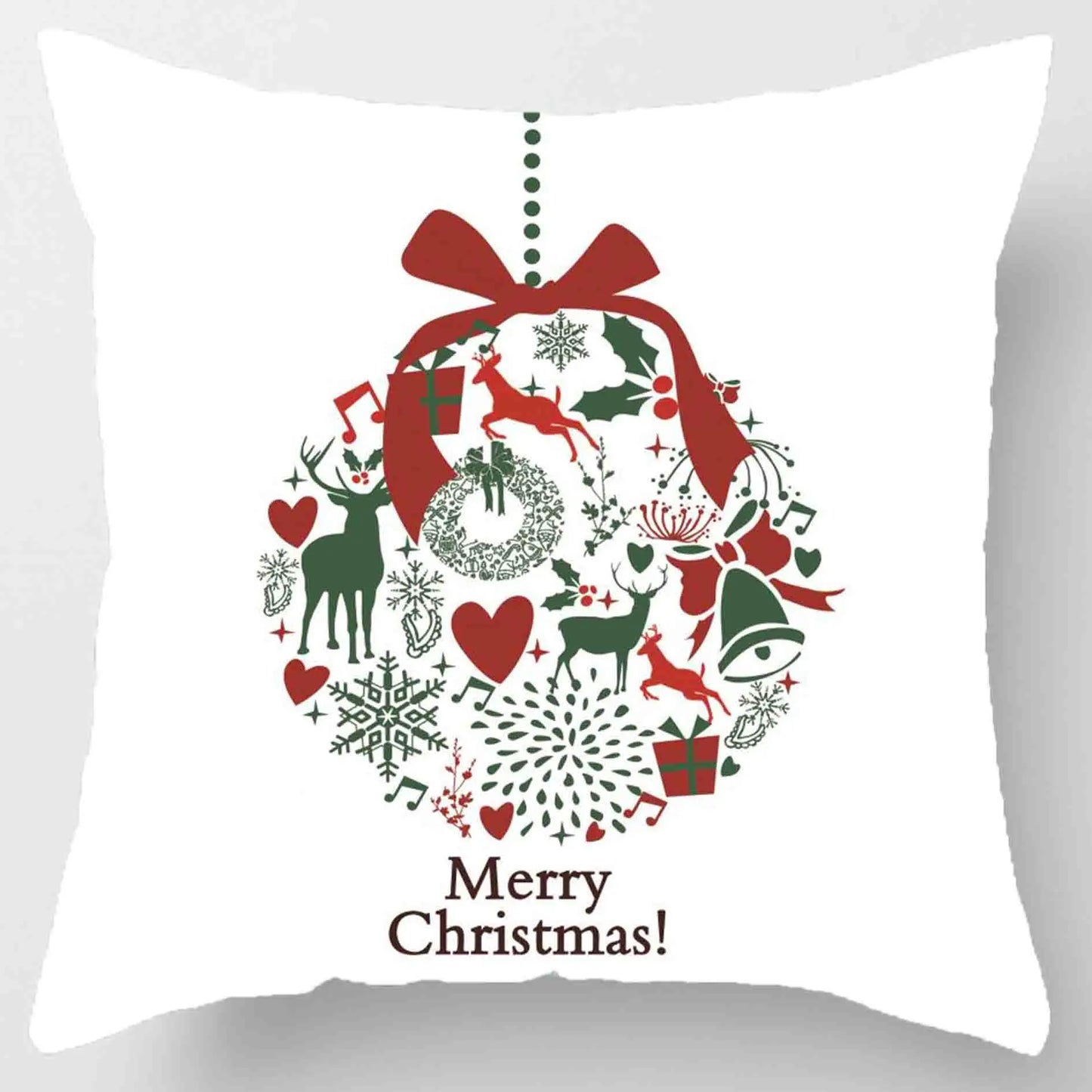 2025 New Year Christmas pillow case 30*50cm,40*40cm,45x45cm, cushion cover home Christmas decoration pillow case