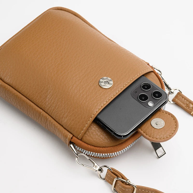 Grenzüberschreitend Kleine Tasche Frauen 2025 - Neue Fashion Vielseitig Handy Tasche - Exquisit Einfach Schulter Crossbody Tasche Klein Rund