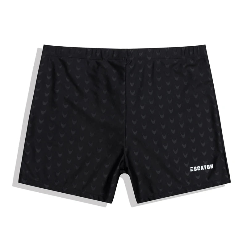 Herren Schwimmbekleidung 2025 - ESCATCH Plus-Size Fashion Elastische Schwimmhose