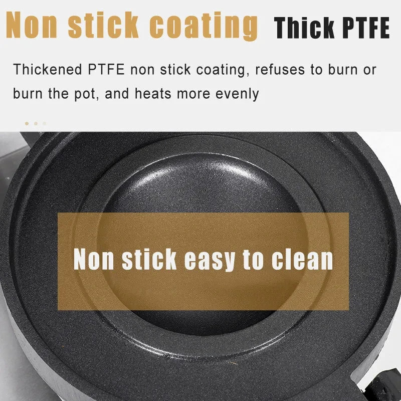 WaffelPro UFO Vielseitiges Eis Burger Gerät - Leistung 1000-1500W, Maße 28x23cm