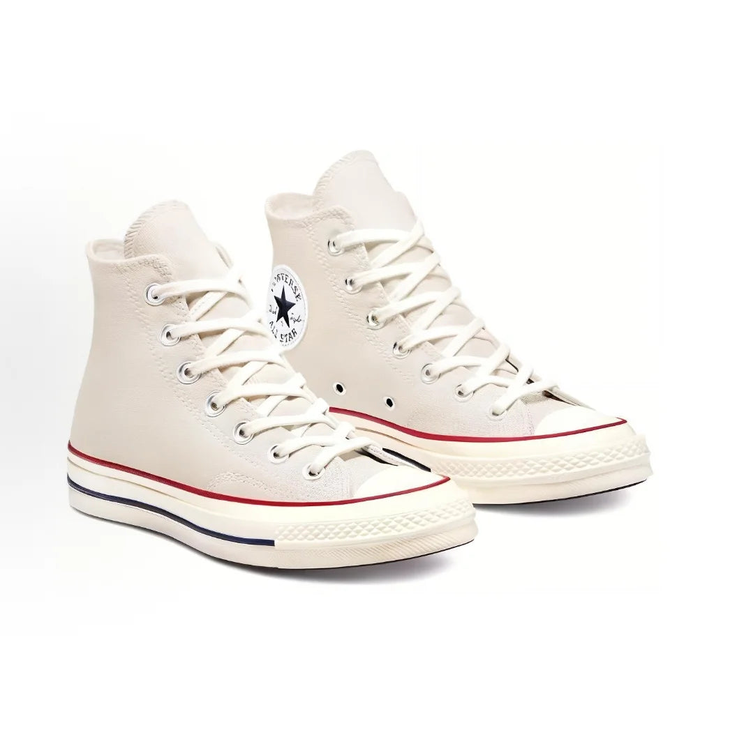 Converse A12450 Teniși Înalți din Pânză Rezistenți la Uzură - Mărime Unisex Material Exterior Poliester Talpă Cauciuc
