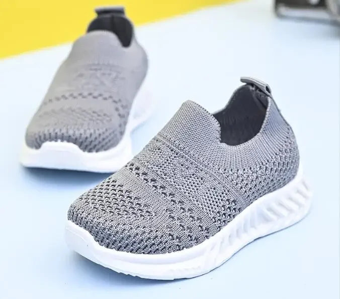 Kinder Sneaker 2025 - Toddler Schuhe Jungen Mädchen - Weiches Innenfutter Rutschfest Gummi Außensohlen - Baby Atmungsaktive Sportsschuhe
