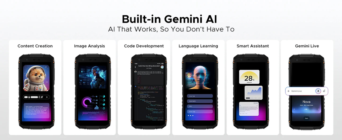 DOOGEE Fire 3 Ultra Robustes Smartphone - 8350mAh 18W 5,5 Zoll