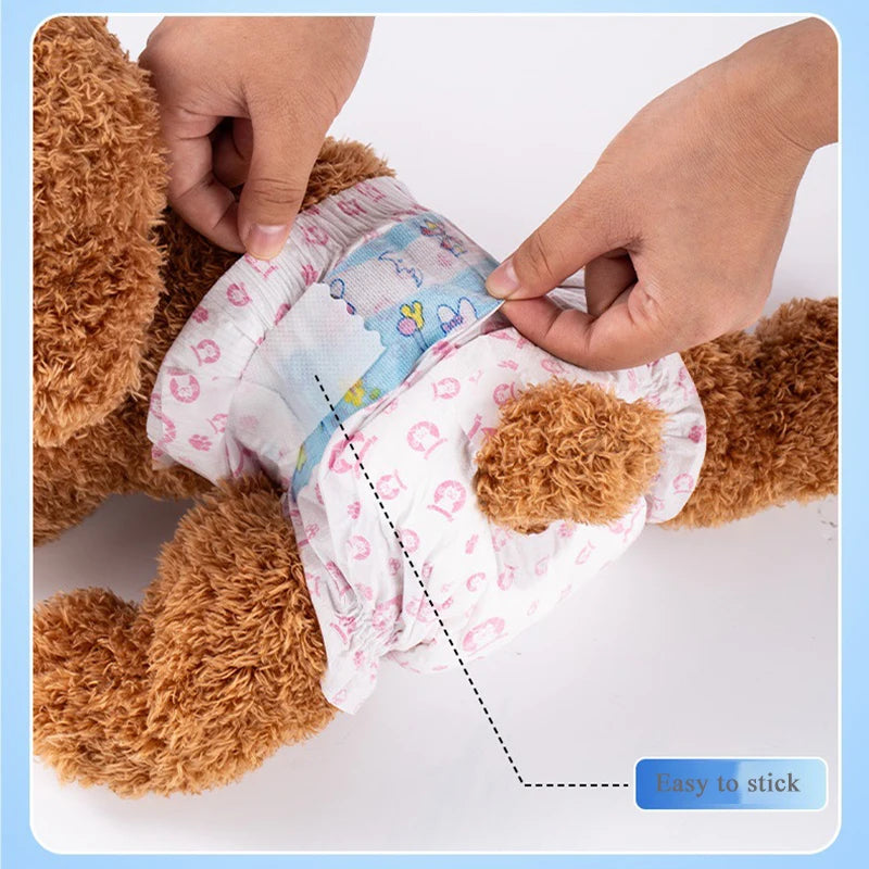 pawstrip 3PH20993 Einweg-Hundewindel - atmungsaktiv 10/12