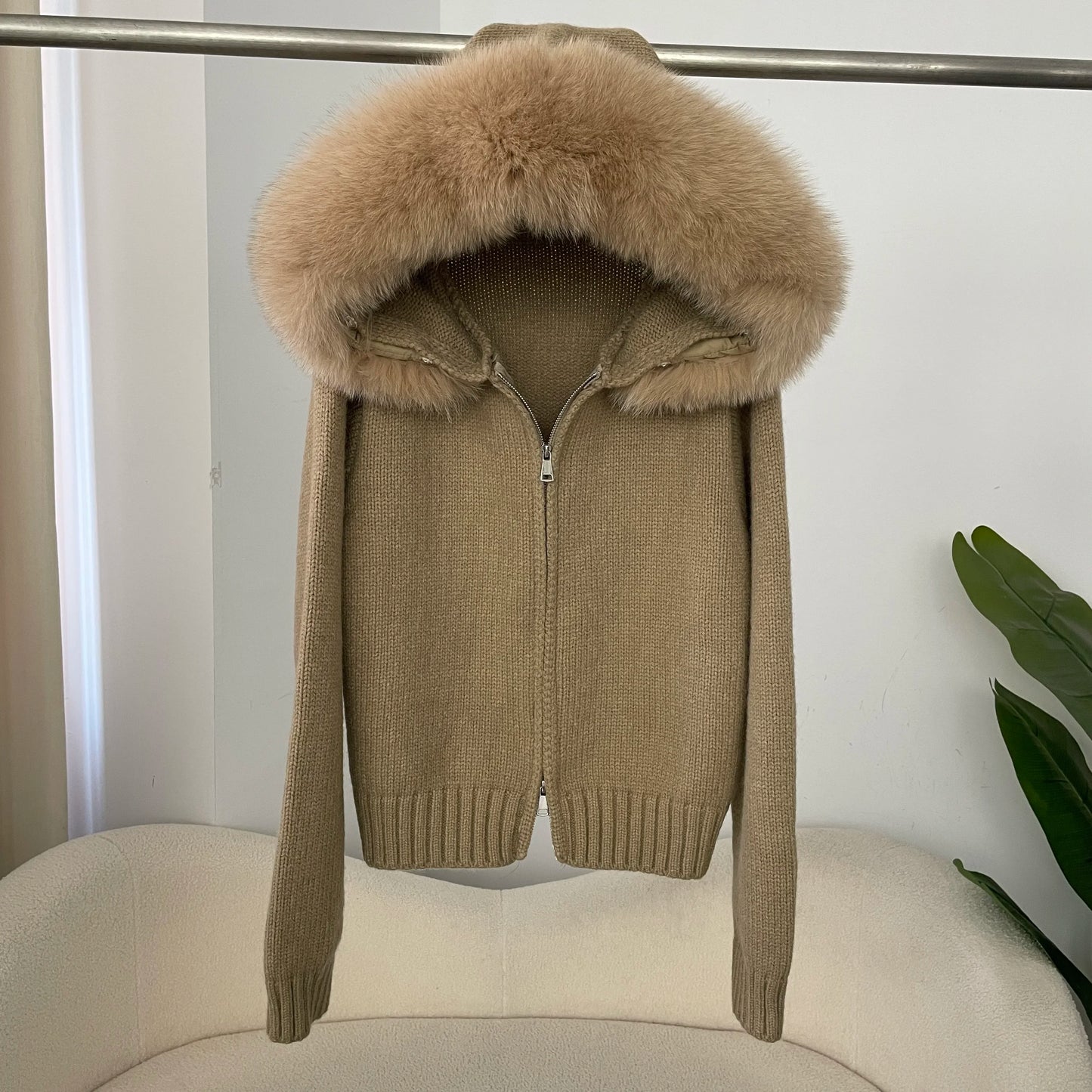 CN Zhejiang Cardigan Kapuze - Größe M, Gewicht >320 g/m²