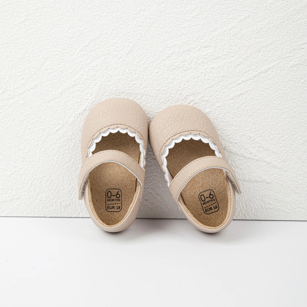 Frühling Herbst Baby Mädchen Prinzessin Schuhe 2025 - Rutschfeste Gummisohle Erste Laufschuhe - Komfortable Kleinkind Ballett Pantoletten