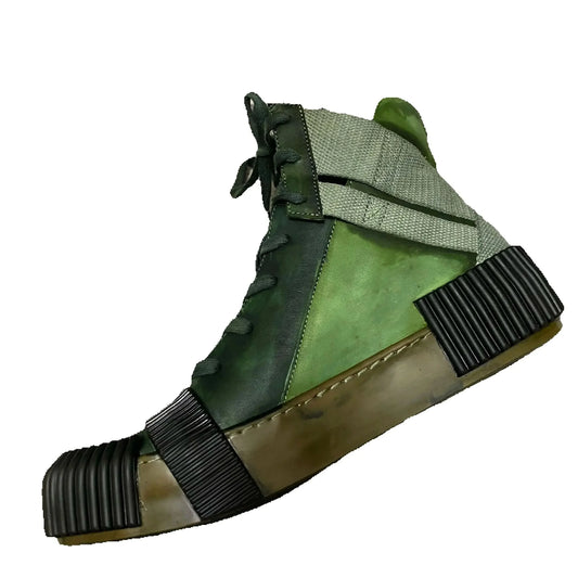 Black Street Original Design Goodyear Patchwork Stiefel - Obermaterial Leder, Sohlenmaterial Gummi, Größen 40–46