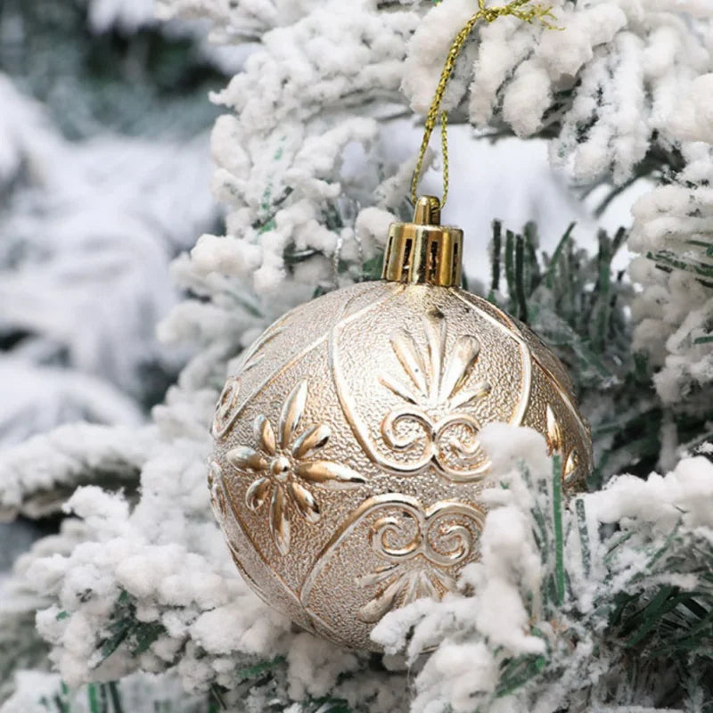 Choice Christbaumkugeln Bruchsicher - Kunststoff 6 Stück 4 cm