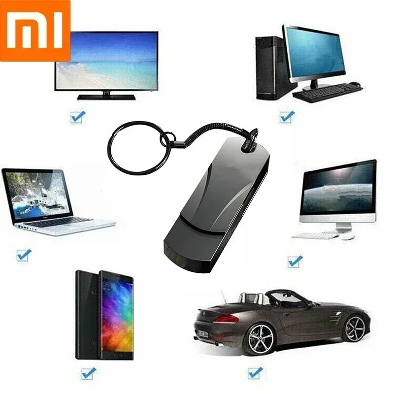 Xiaomi 16TB Flash Drive USB 3.2 Super High Speed Metal Transfer U Disk Pen Drive 8TB Waterproof Type C Disk SSD USB Drive Disk