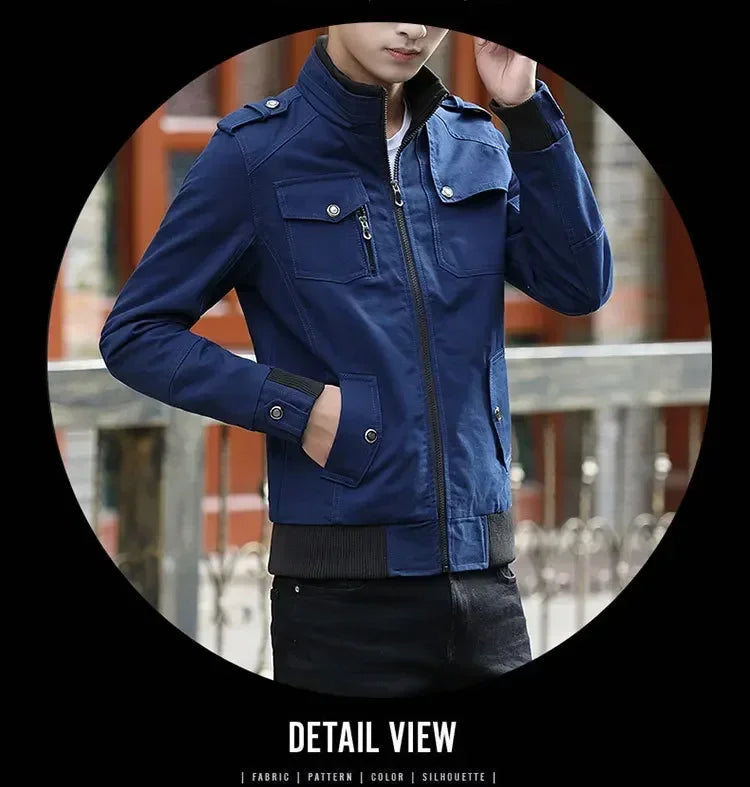 UrbanFit U1 Bomberjacke Herren winddicht - Futter, Gr. L