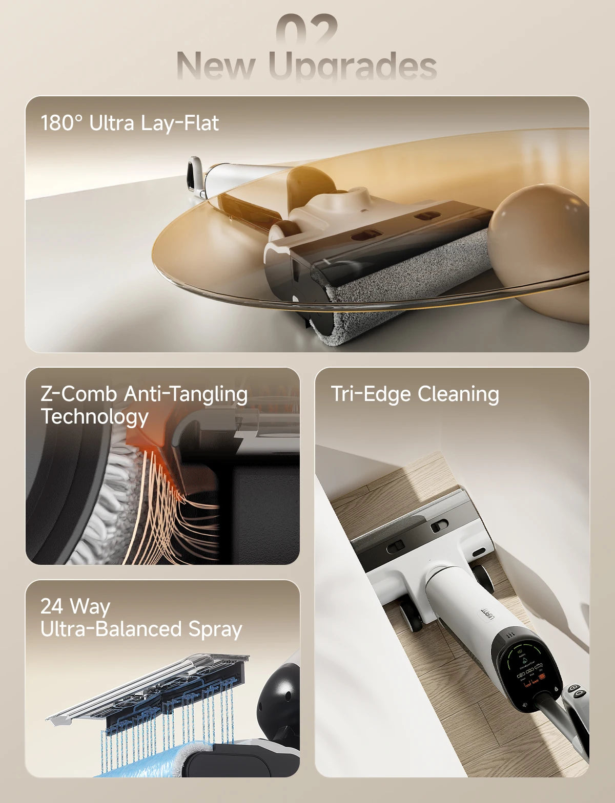 UWANT D500 Nass-Trockensauger Selbstreinigend-Staubbox 0,6-1 L 24x26x11