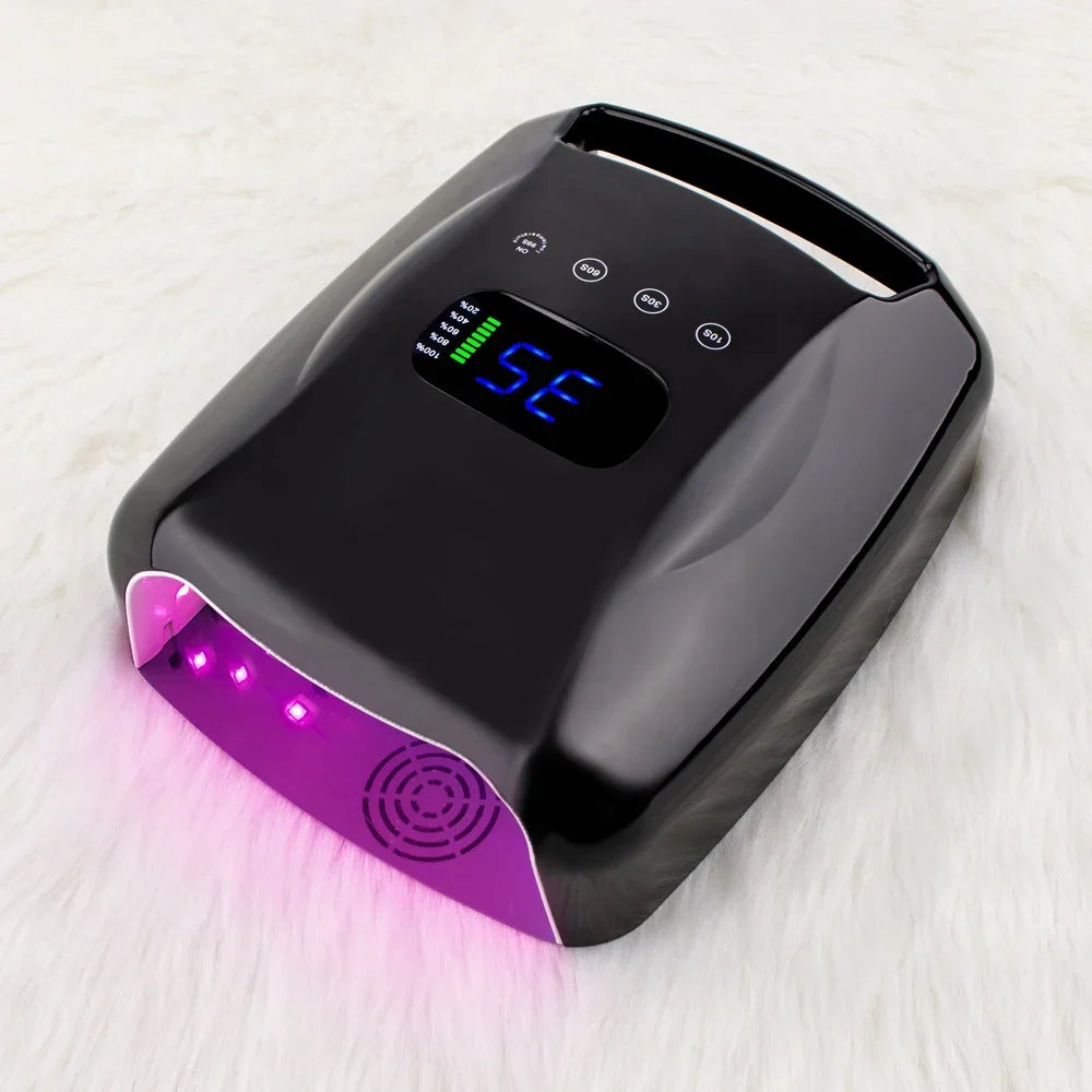 COOLNAIL UV Kabellose Lampe - 96W 52 LEDs Gel Kompakt