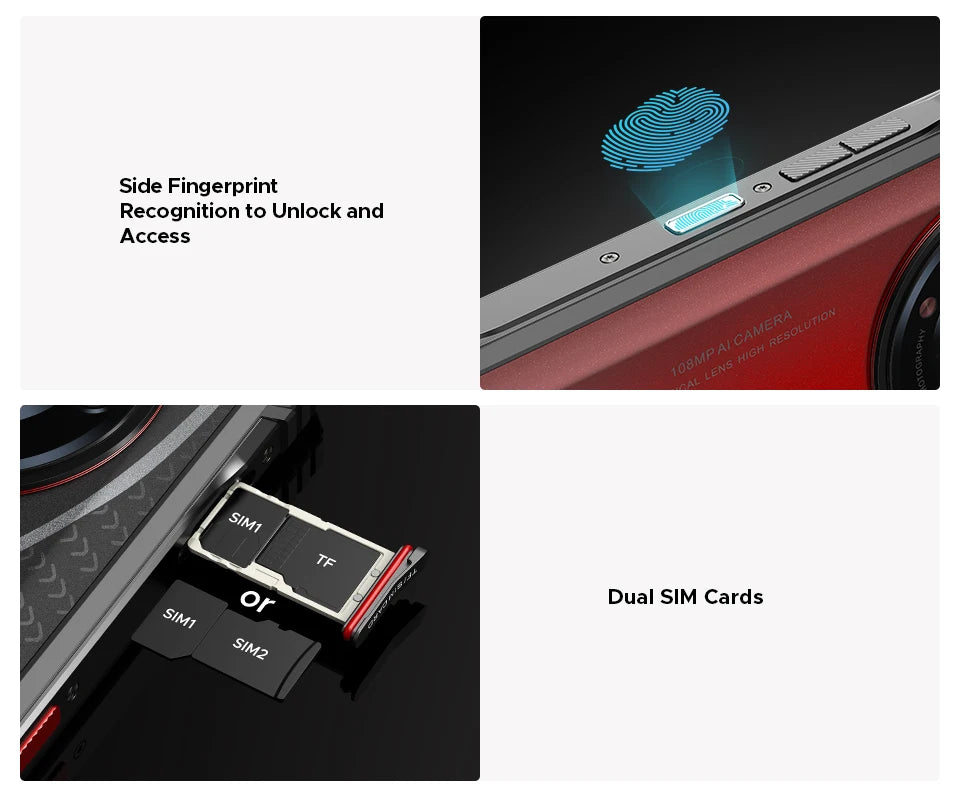 Doogee S118 Pro Robustes 5G Smartphone - 10800 mAh, 33W, 6,6 Zoll