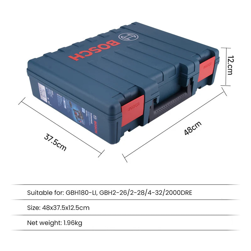 Bosch Tool Box Portable Plastic Storage Case