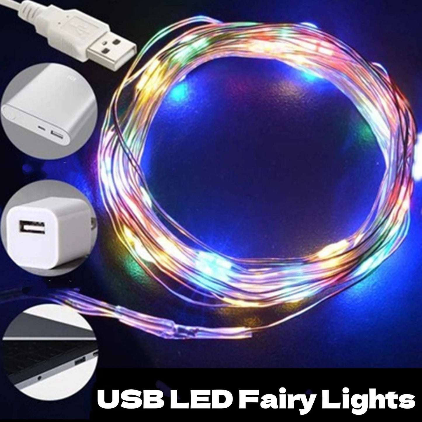 RGBCW String Light Wasserdichte Lichterkette - 249-2000 Lumen 4,5 V