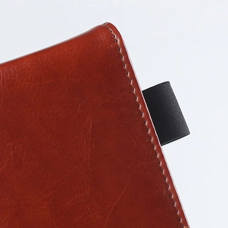 Portable PU Leather A7 Multifunctional Notebook Business Office Notebook with Calculator