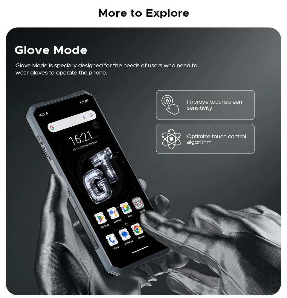 DOOGEE Blade GT Robustes 5G - 5500 mAh 18W 6.72 Zoll