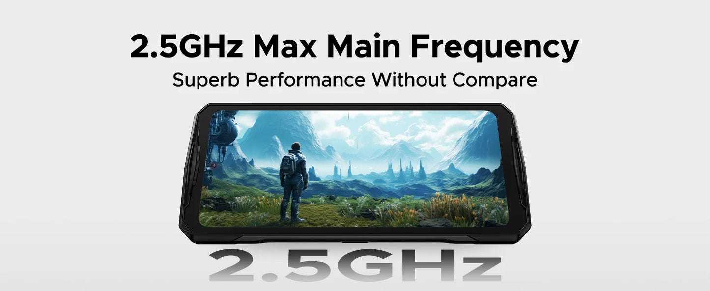 DOOGEE V40 Pro Robustes Gaming Smartphone - 8600 mAh 33W 6,78 Zoll