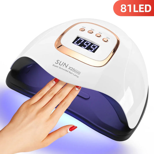 ProNail 380W UV Lampe Bewegungsmelder - 81 LEDs 38cm