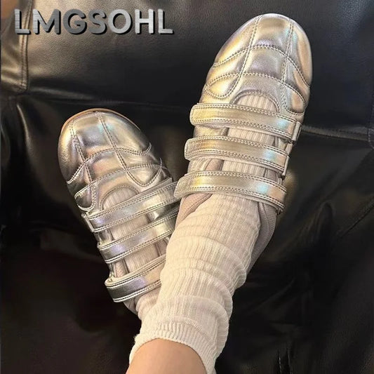 Women Loafers Shoes Fashion Retro Sandals Flats Elegant Woman Summer Shoes 2025 Trend Designer Shallow Cozy Lolita Zapatos Mujer