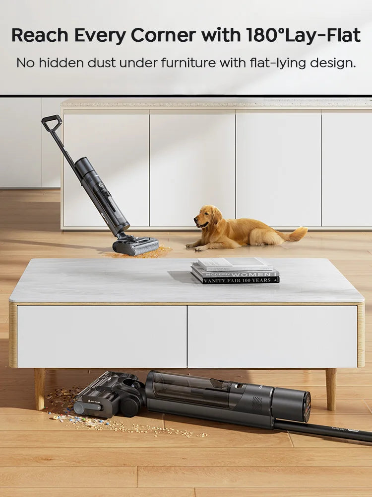 Laresar S7 Pro Kabelloser Nass- und Trockenstaubsauger - 89Wh,19000Pa