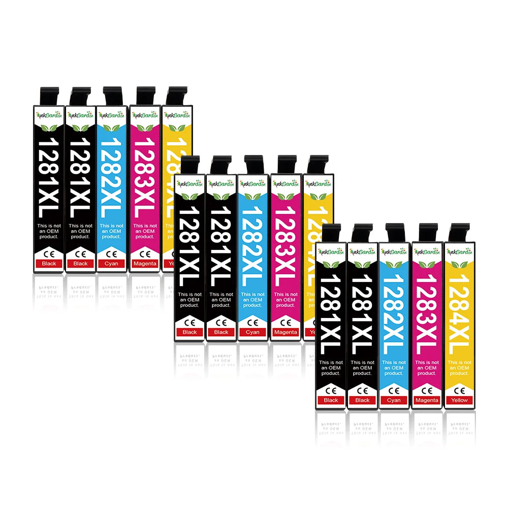 T1281 Tintenpatrone kompatibel Epson - 18ml K/C/M/Y