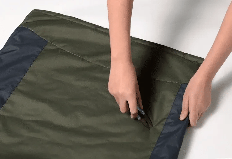 ArmeeGrün Parka Wasserdichtes Fleece - Größe 9XL, Dicke