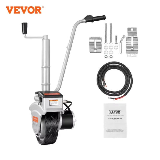 VEVOR 5000lbs Elektrischer Trailer-Dolly 12V Trailer-Jockey-Rad mit 22 ft/min Geschwindigkeit & Adjustable Höhe für Caravan-Boat-Bewegung