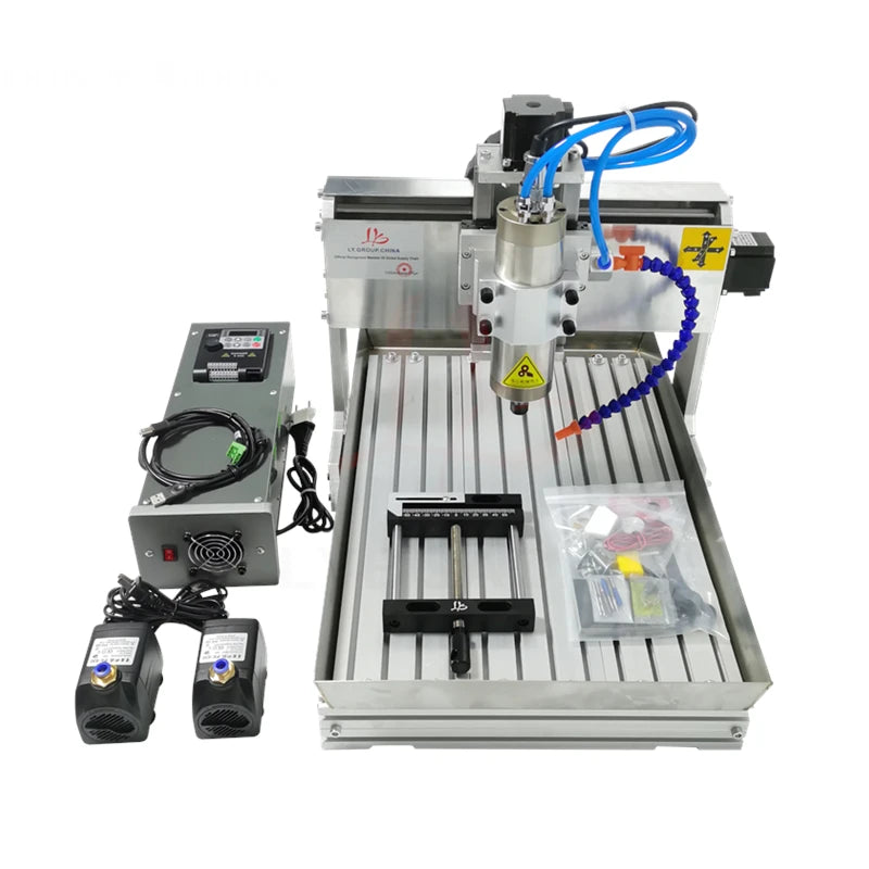 LYBGACNCCNC Wassergekühlte CNC Router - 2200W Achsen 3 5 Maße 2030 by Golden Bridge Store
