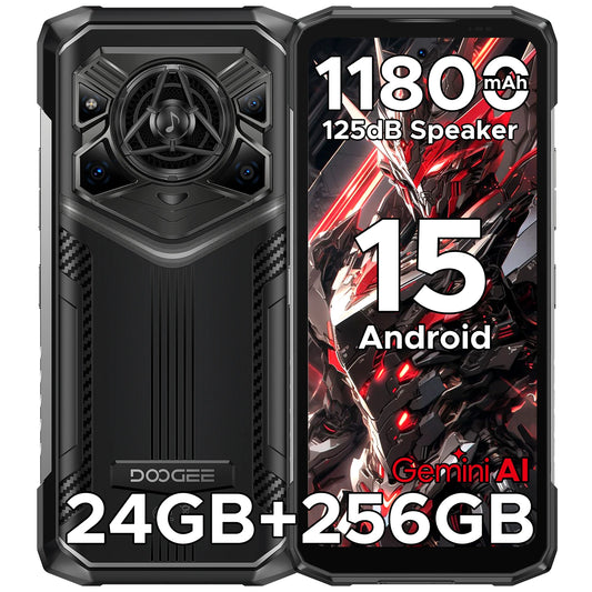 DOOGEE Blade20 Pro Robustes Smartphone - 11800mAh 18W 6,6 Zoll