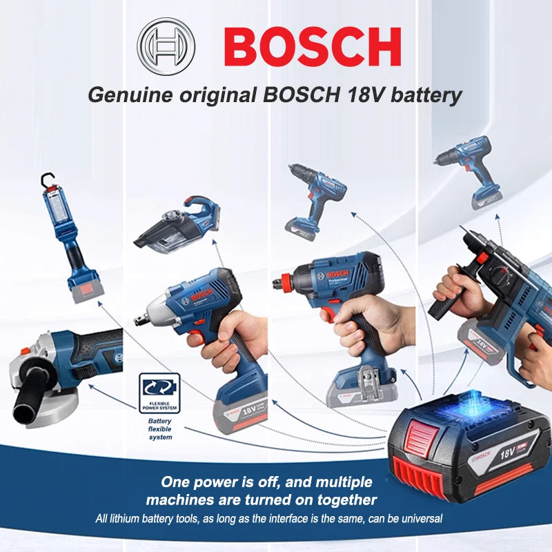 Bosch BAT618 Original Lithium Akku - 18V 6.0Ah Kompakt