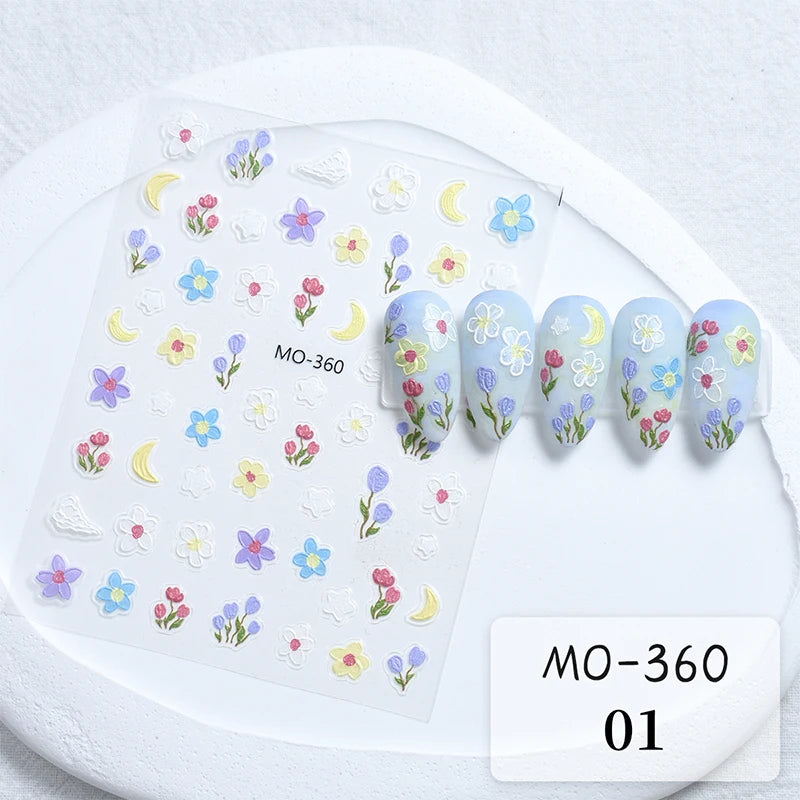 Hign-Concerned 3D Schmetterling Sticker - 1 St 7.2x9.2cm