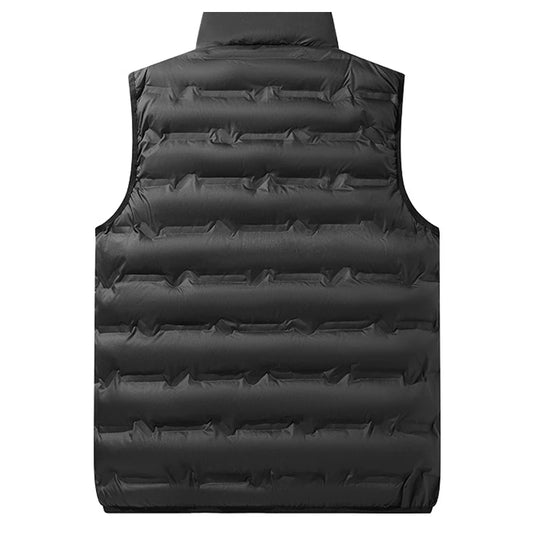 LzllttCN Winter Warme Weste - Ohne Kapuze Wasserabweisend Reißverschluss Taschen Größen Regular