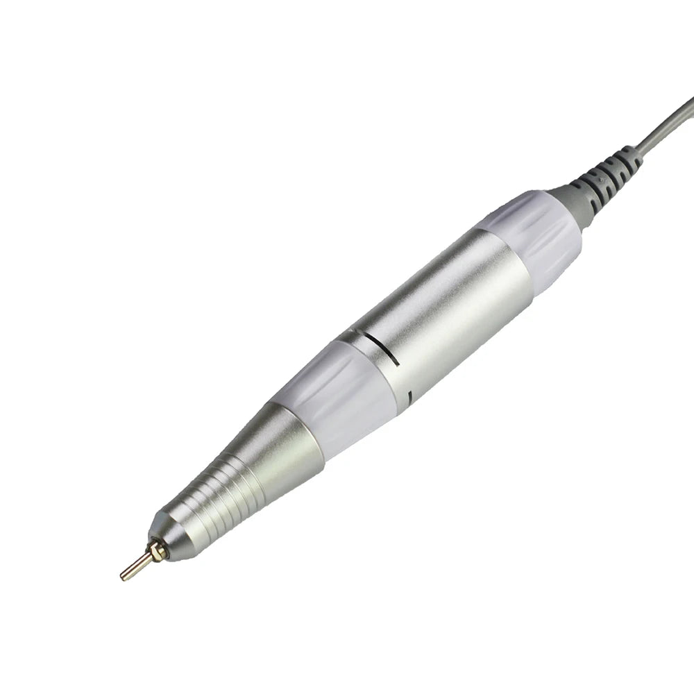 Elektrische Nagel Bohrmaschine Polieren Schleifen Stift 35000RPM Edelstahl Griff Elektrisch Maniküre Bohrer & Zubehör Nagel Kunst Werkzeug