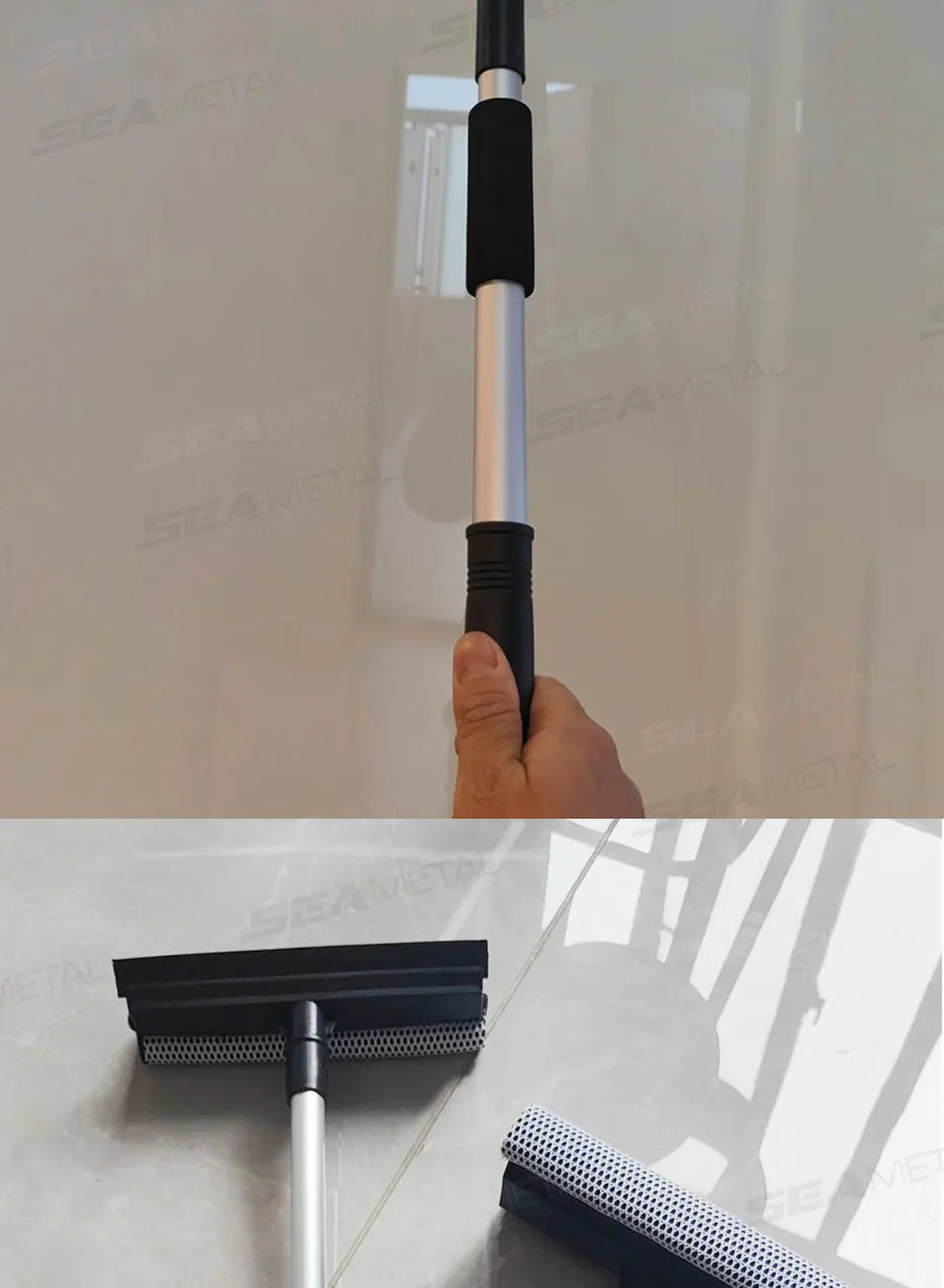 SEAMETAL T-Wischer Fensterreiniger Spiegel - 48×20×6 cm