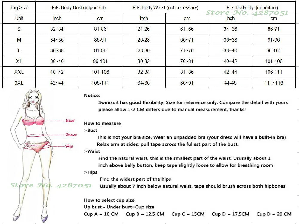 Vintage National Bikini: CXTAQV Cross Front Halter Wire-Free Chain - Mesh Cover Ups 3 Teiliges Set High Waist Plus Size