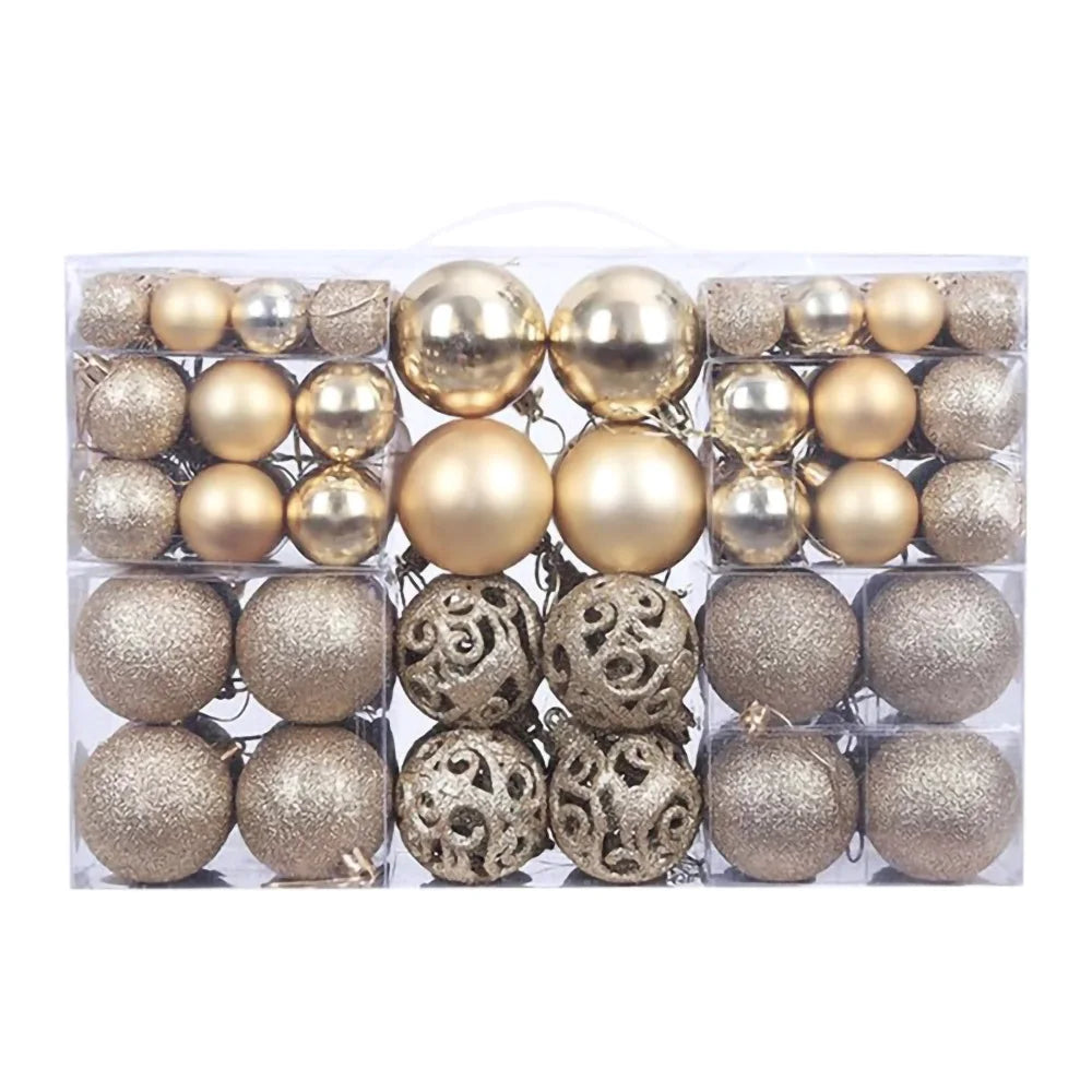 Choice Christbaumkugeln Bruchsicher - 100 Stk Durchmesser 6 cm