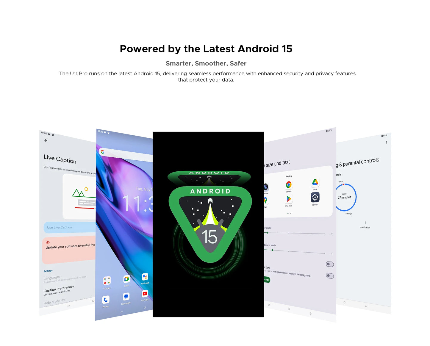DOOGEE U11 Pro Android 15 - Speicher256GB Akku8580mAh Display11Zoll