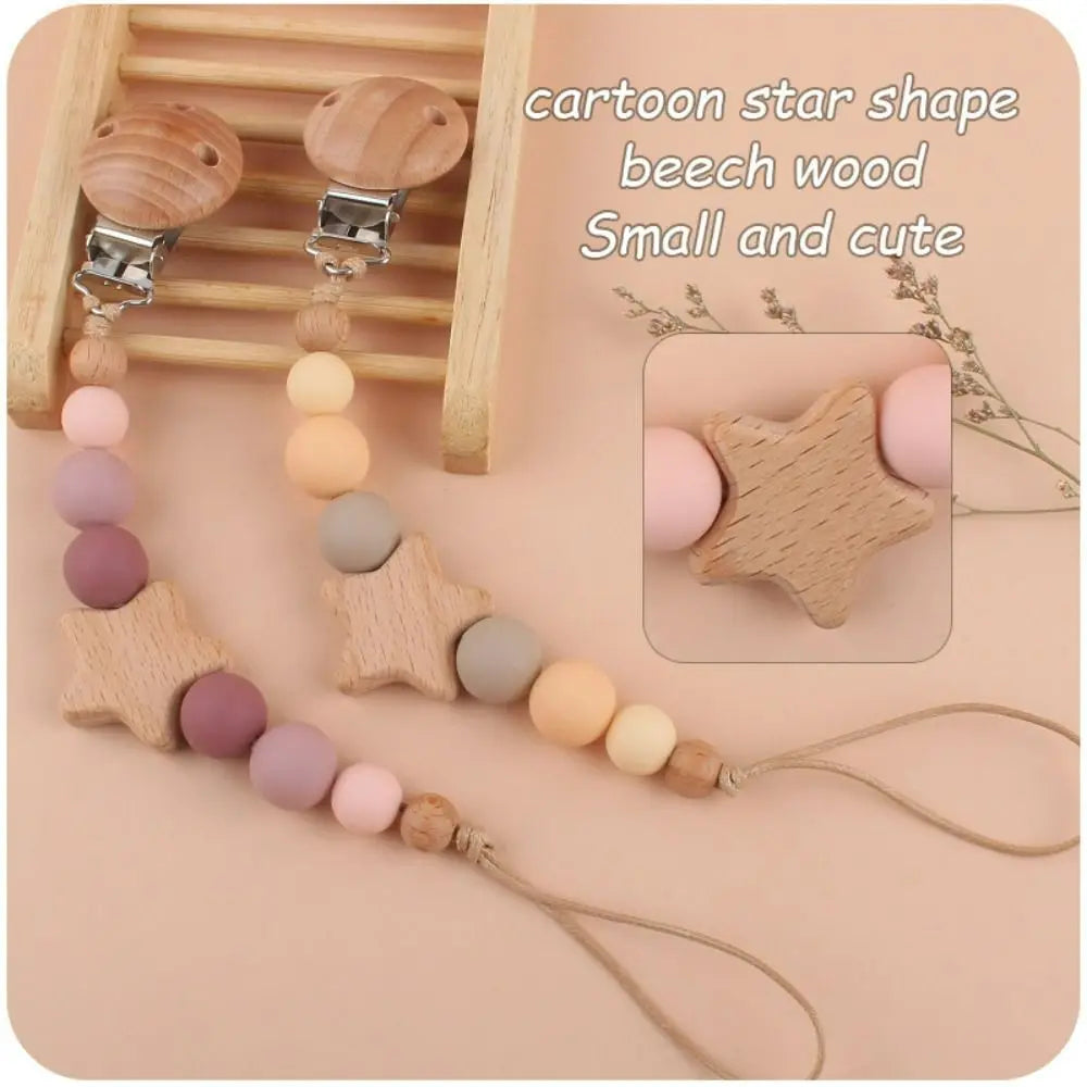 Cute Silicone Baby Pacifier Clips Silicone Pacifier Chain Nipple Bracket Holder For Nipples Toddler Toys Baby Shower Gift