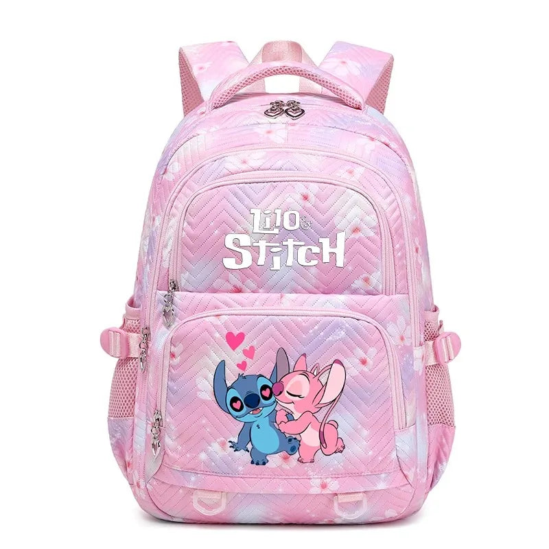 Lilo Stitch Schulrucksack 2025 - Große Kapazität Daypack für Mädchen Schultasche