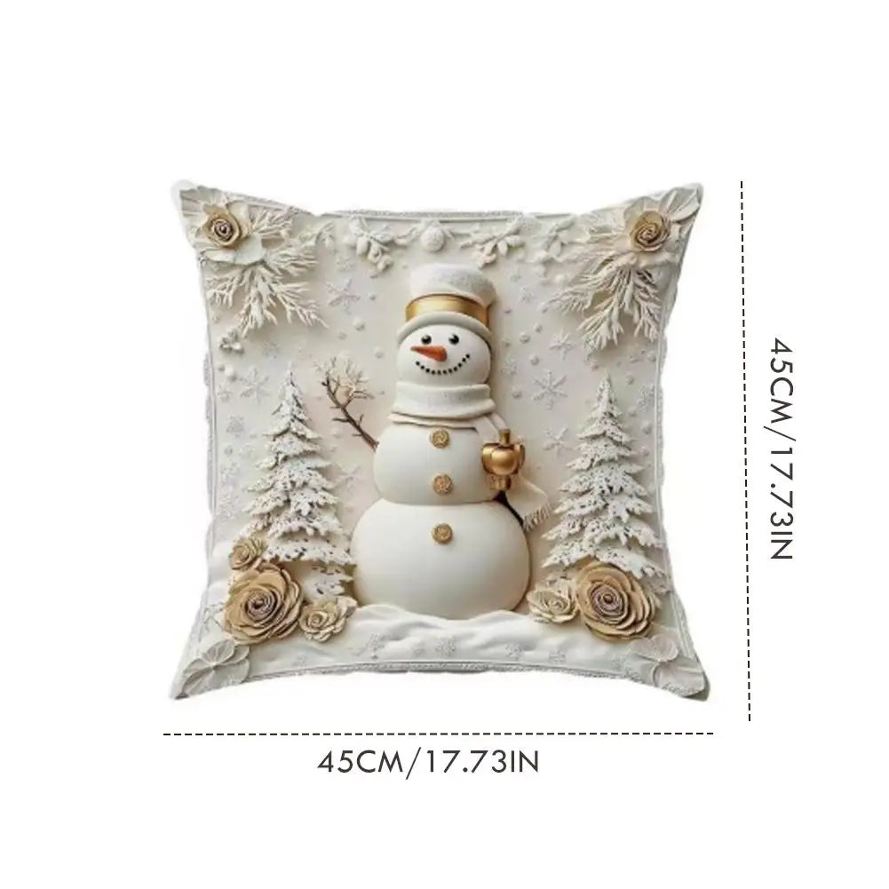 1pcs Christmas Decorative Pillow Covers ,Suitable for Christmas home decoration pillowcase, without pillow core.