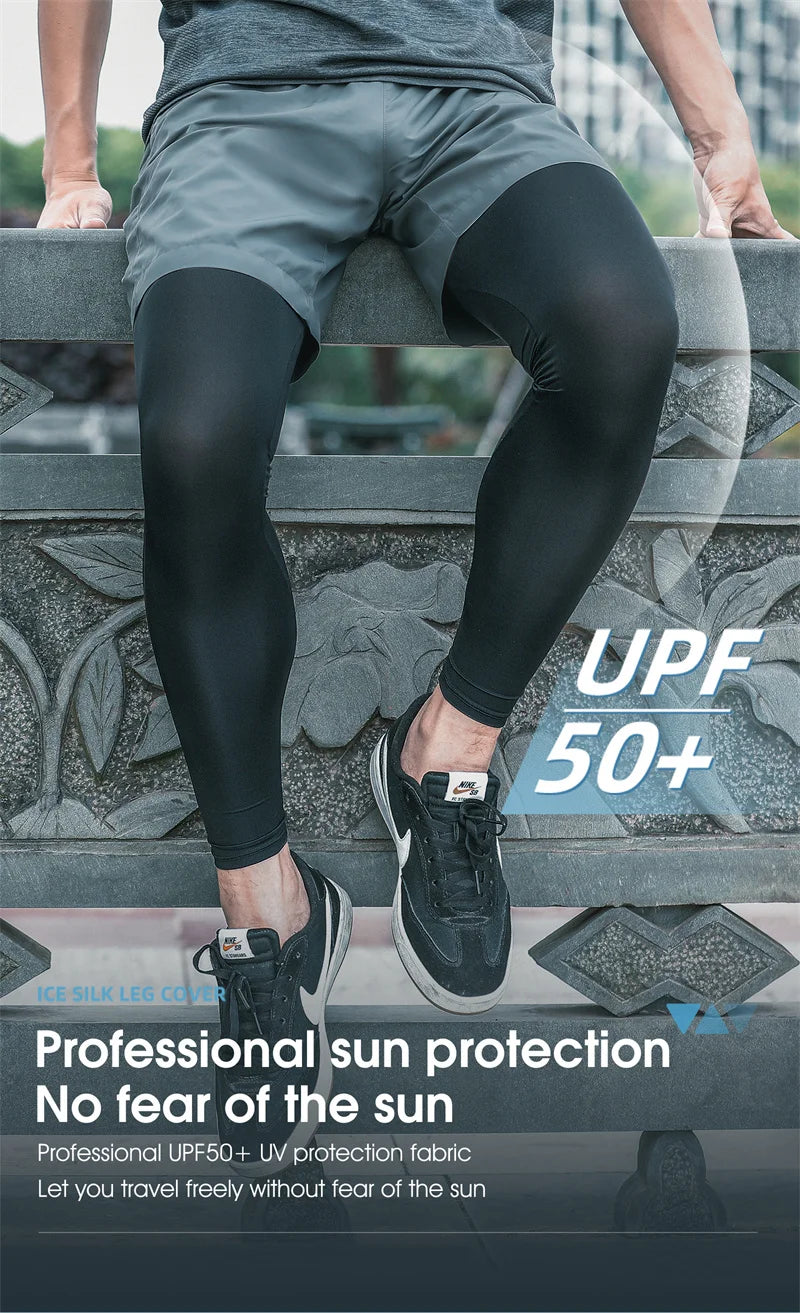 WEST BIKING Sommer Radfahren Bein Kompression Ärmel Outdoor Sport Schnell Trocken Knie Schutz Leggings Laufen Basketball Anti UV