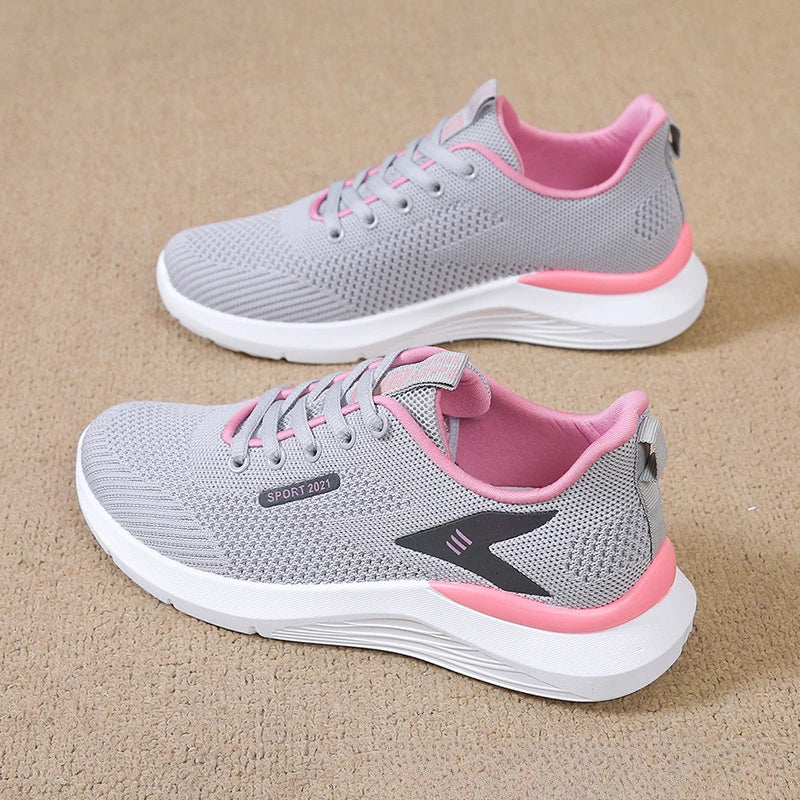 OLOEY Sneaker Atmungsaktiv Dämpfung - Leicht 250g 38-46