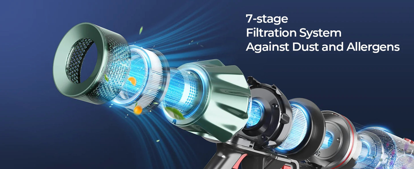 Laresar V7 PRO Kabelloser - 0,6-1 L 600 W Unter 3 kg