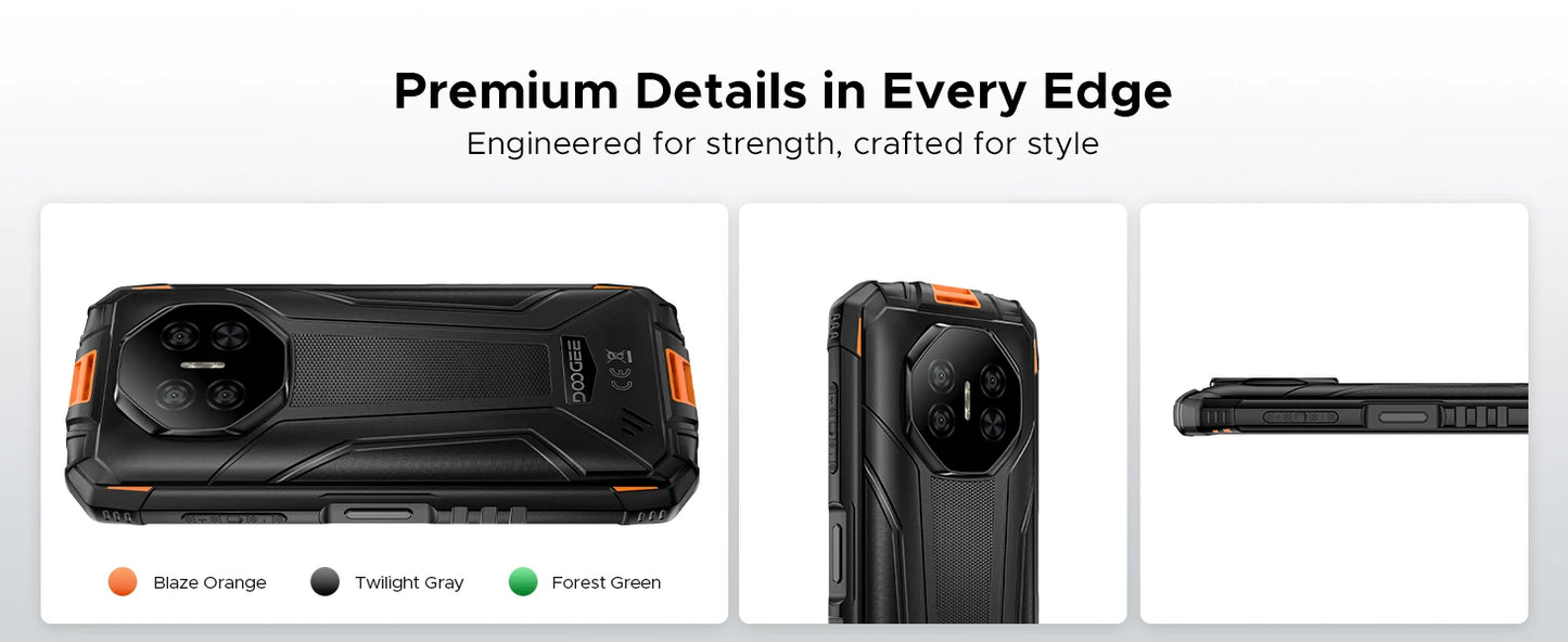 DOOGEE Fire 3 Robustes - 8350mAh Akku 5.5Zoll Display Unisoc Octa Core