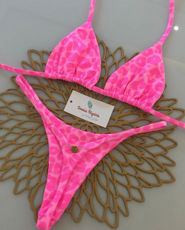 Bikini-Set: Zwei-teiliger Schwimmanzug Stylish Design Hautfreundlich - Beach-Holiday Pool Schwimmbekleidung