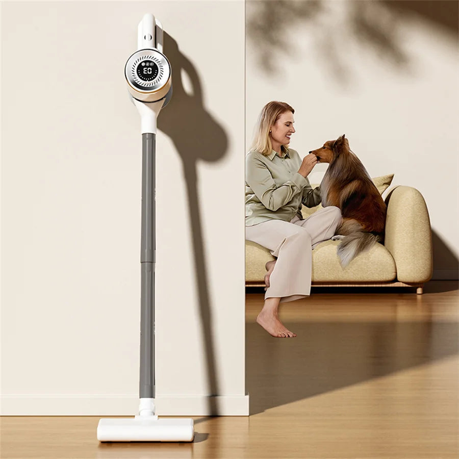 [For Pet Owners] Cordless Vacuum Cleaner - Strong Suction for Hair & Mess, Effortless Carpet & Floor Cleaning