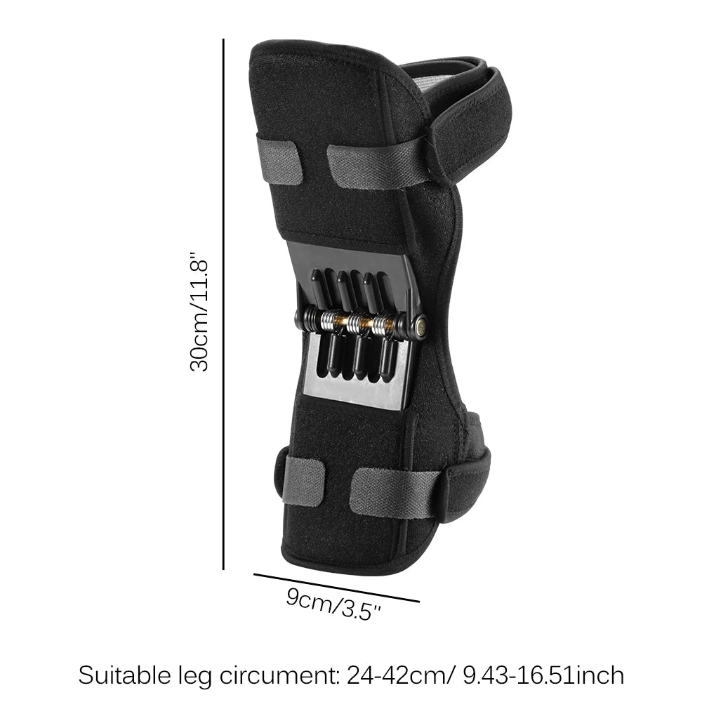 Booster Power Support Kniebandage - Rückprall Gr M